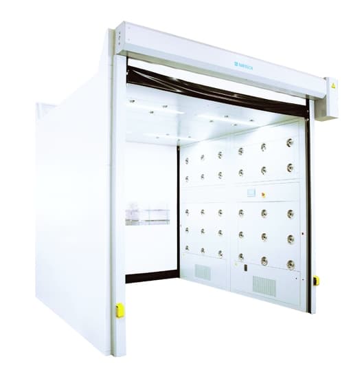 High-Speed Roll-Up Door Air Shower - Cleanroom Equipment