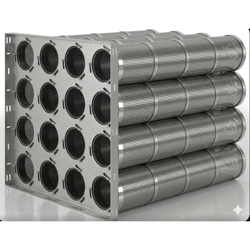 Cylinder 炮桶式填充式化學濾網 - 活性碳化學濾網