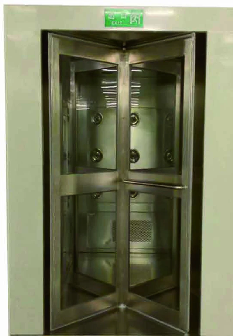 Revolving Door Air Shower - Cleanroom Equipment