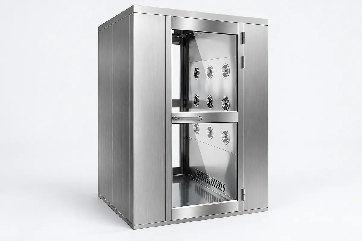 Stainless Steel Air Shower - 클린룸 장비 | Baisheng Tech