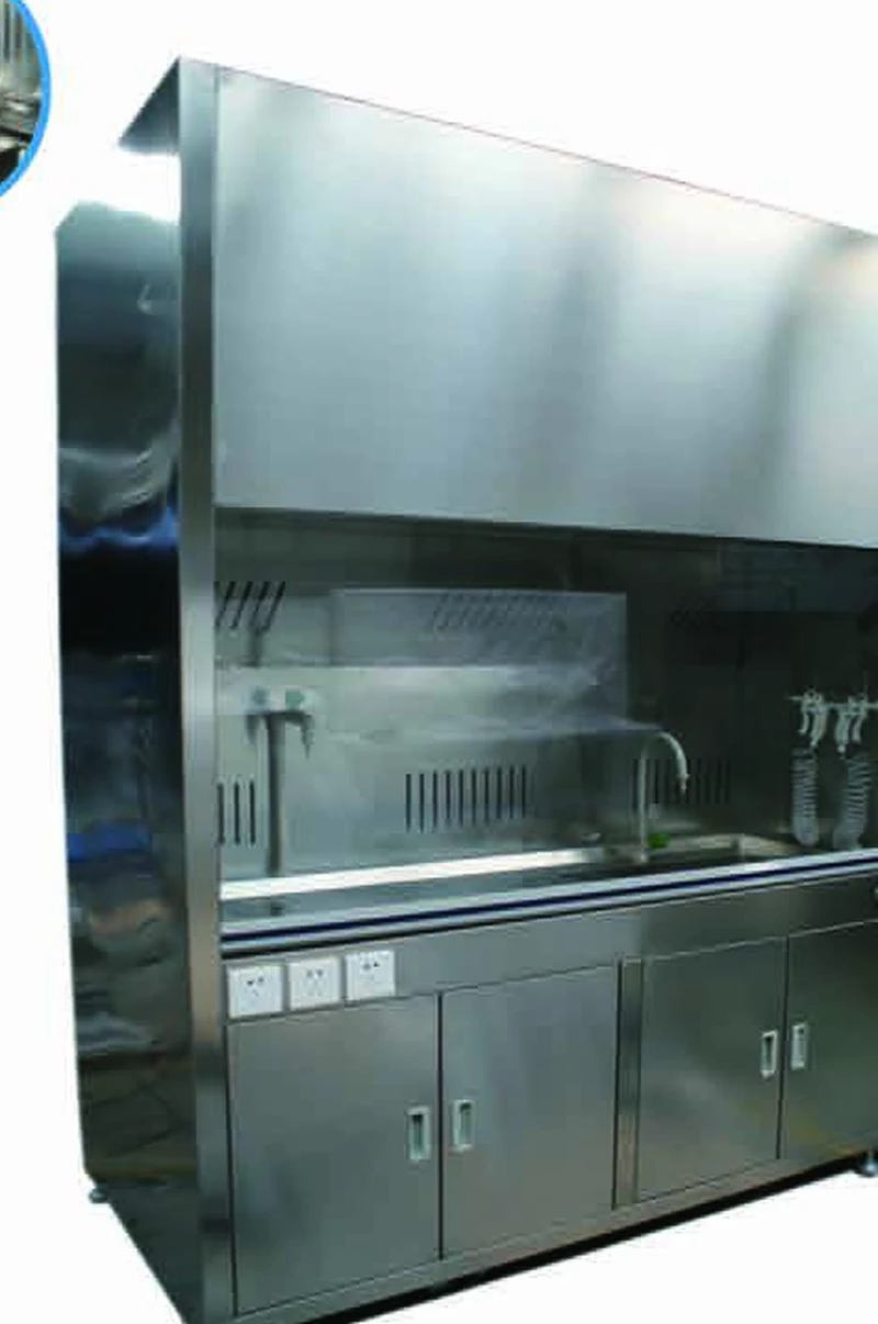 Vitrina de gases de acero inoxidable - Equipos para salas limpias | Baisheng Tech
